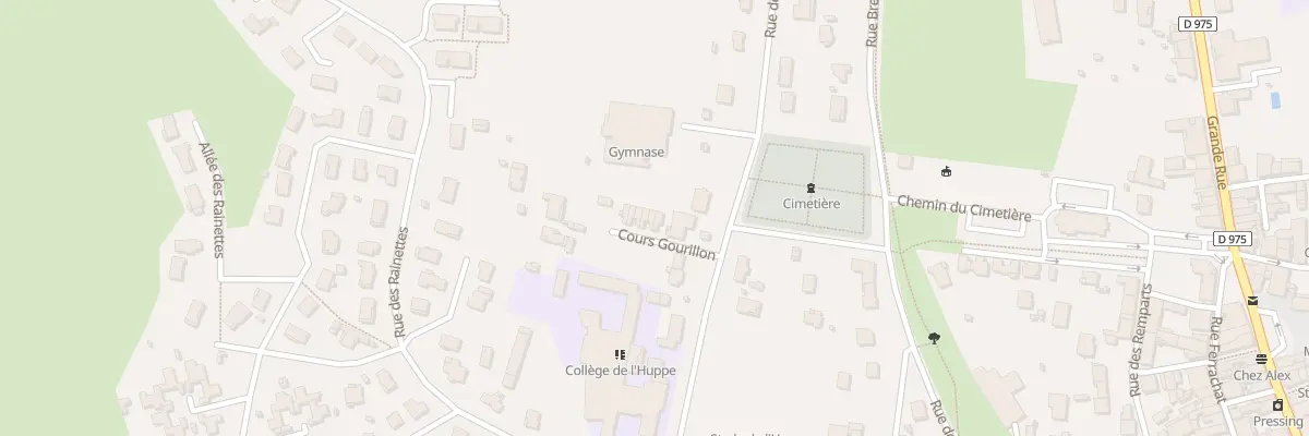Plan du 320 Rue de l’Huppe à Montrevel-en-Bresse