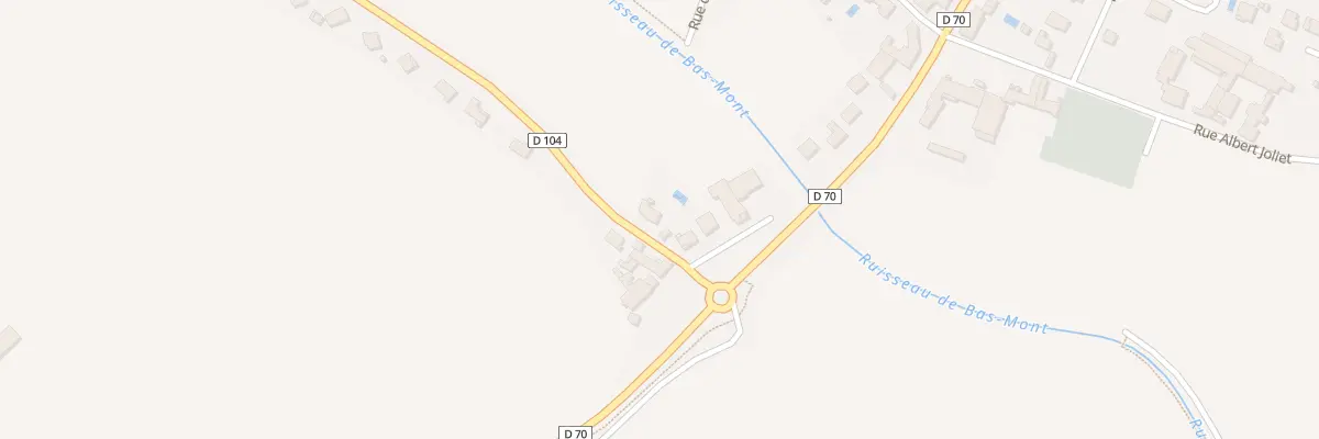 Plan du 2 Rte de Ruffey à Varois-et-Chaignot