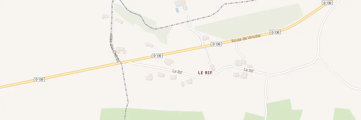 Plan du 185 Le Rif à Lentiol