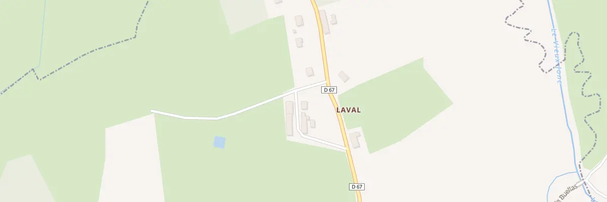 Plan du 643 Rte de Montcet à Montracol