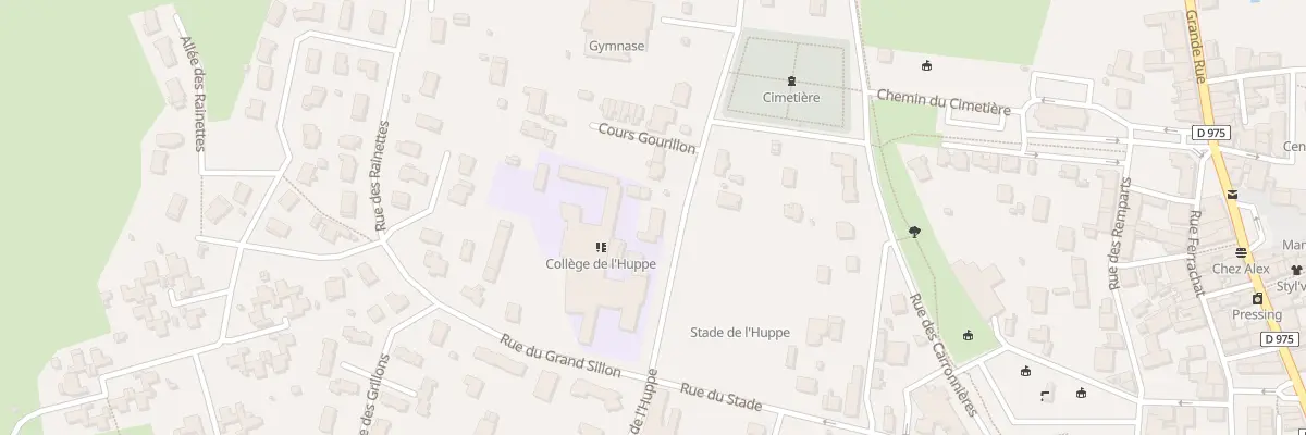 Plan du 377 Rue de l’Huppe à Montrevel-en-Bresse