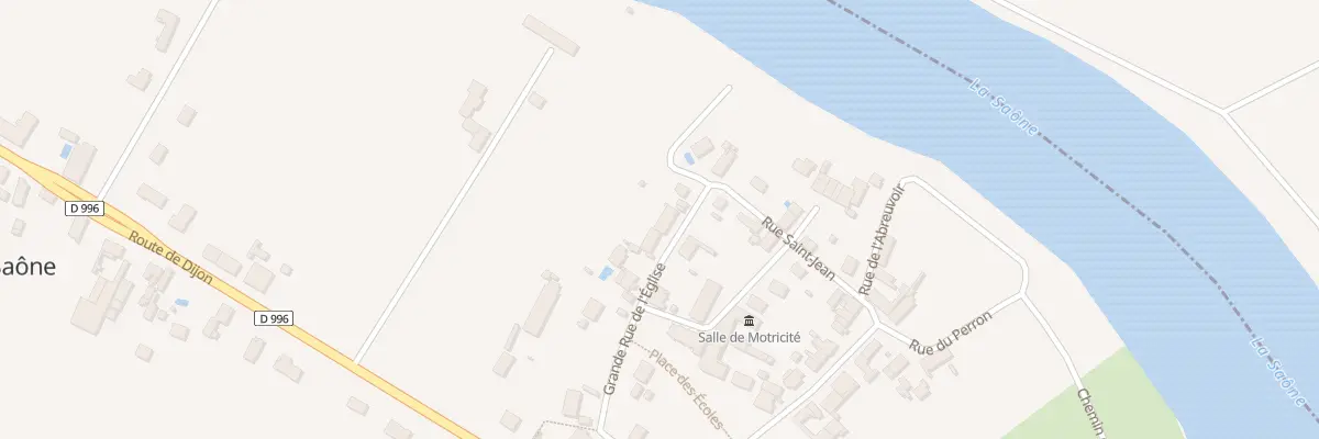 Plan du 21 Grande Rue de l’Église à Pouilly-sur-Saône