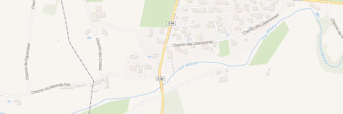 Plan du 315 Rte de Mazan à Modène