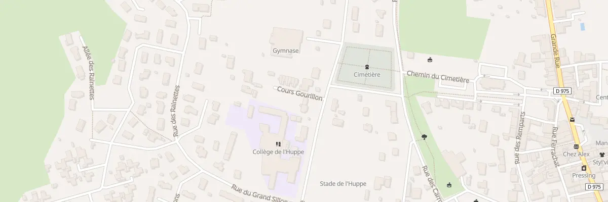 Plan du 425 Rue de l’Huppe à Montrevel-en-Bresse
