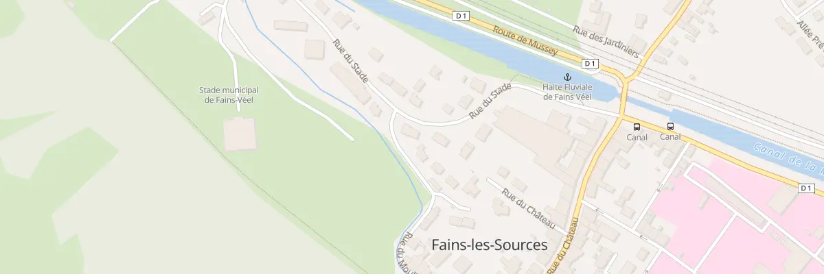 Plan du 13B Rue du Stade à Fains-Véel