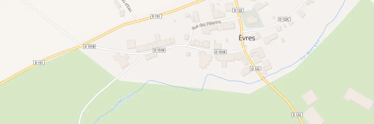 Plan du 7 Rue du Moulin à Èvres