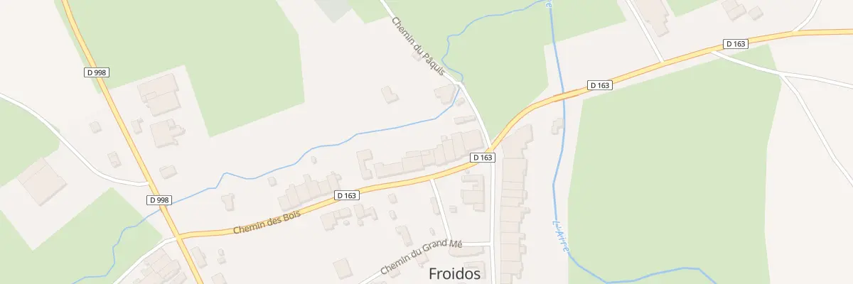 Plan du 19 Che des Bois à Froidos