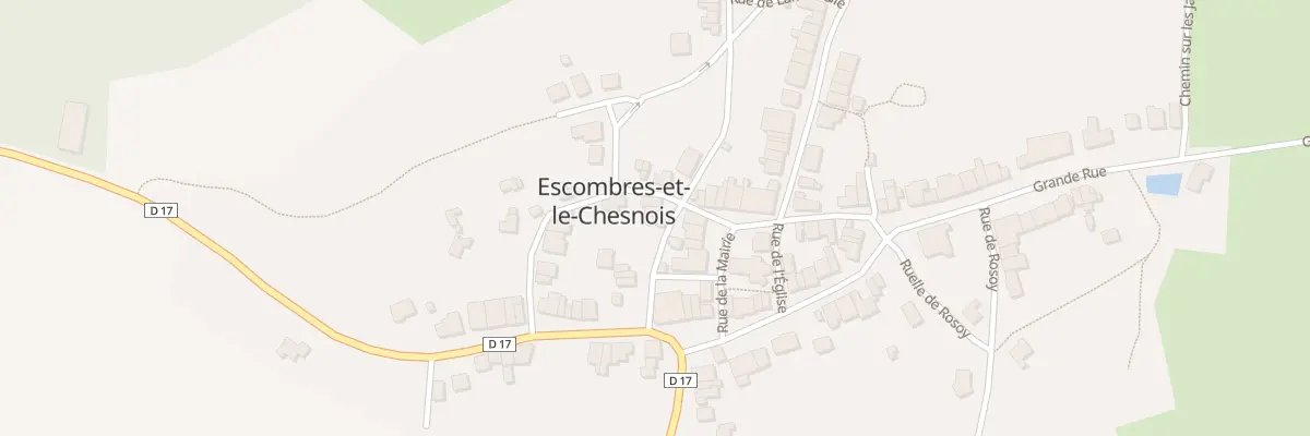 Plan du 5 Rue des Ecoles à Escombres-et-le-Chesnois