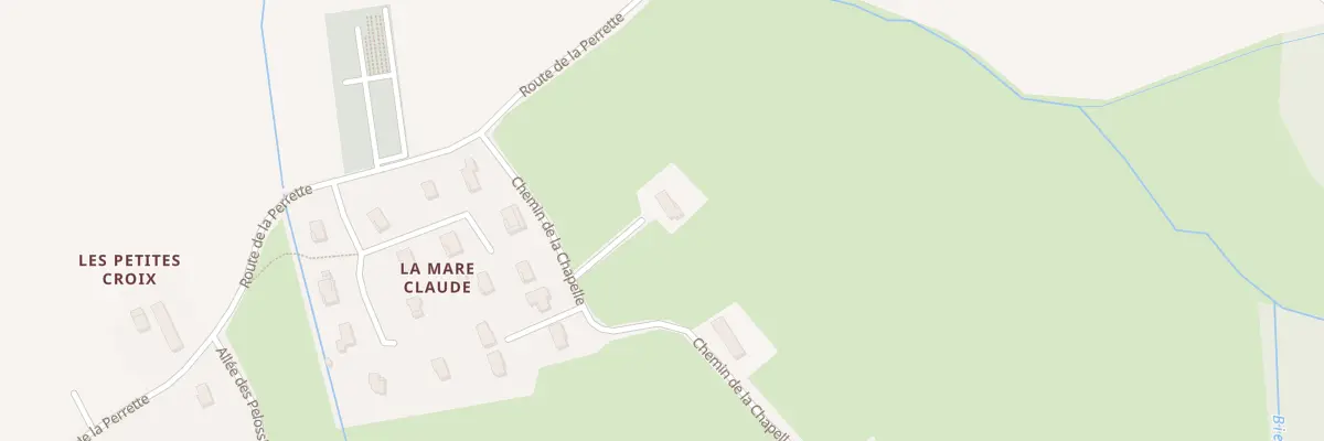 Plan du 534 Che de la Chapelle à Saint-Martin-le-Châtel