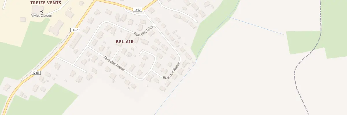 Plan du 8 Rue des Roses à Montrevel-en-Bresse