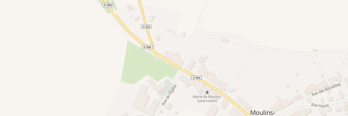 Plan du 34 Gr Grande Rue à Moulins-Saint-Hubert