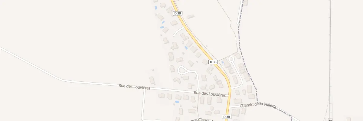 Plan du 6 Imp des Louvières à Clénay
