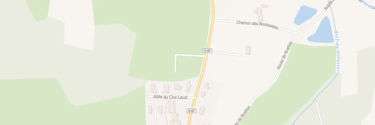 Plan du 13 Lot Lavalière à Montracol