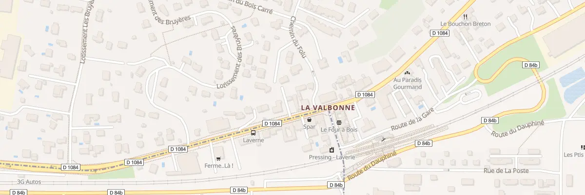 Plan du 26 Rte de Lyon à Béligneux
