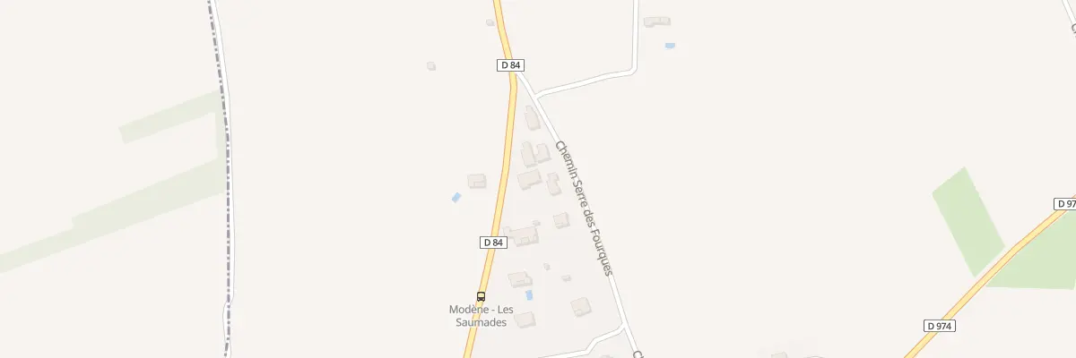 Plan du 1241 Rte de Mazan à Modène