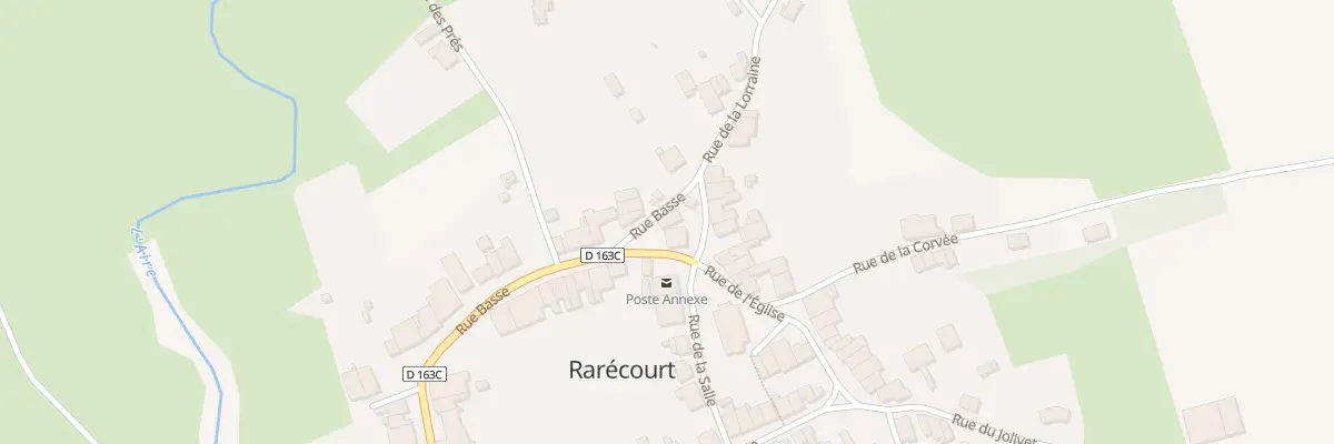 Plan du 31 Rue Basse à Rarécourt