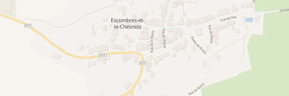 Plan du 3 Pl de la Fontaine à Escombres-et-le-Chesnois