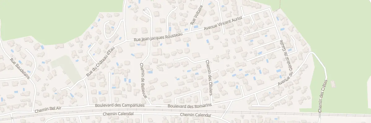 Plan du 3 Res les Olivelles à Sausset-les-Pins