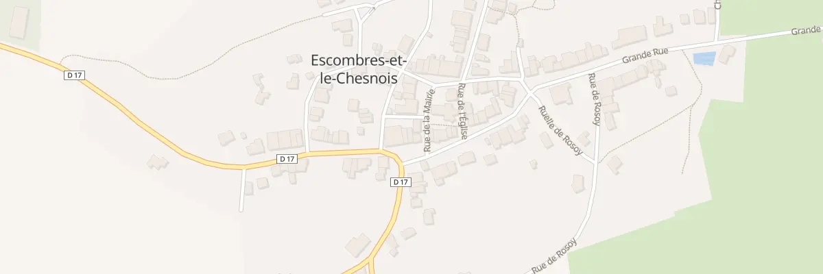 Plan du 5 Pl de la Fontaine à Escombres-et-le-Chesnois
