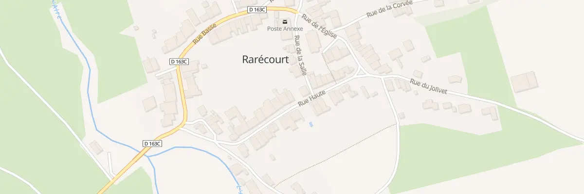 Plan du 11 Rue Haute à Rarécourt