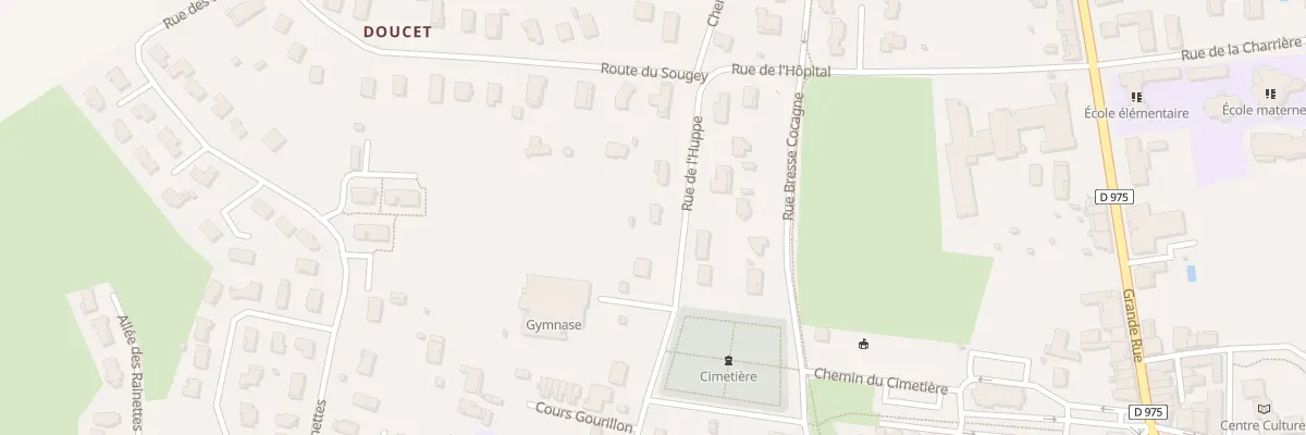 Plan du 587 Rue de l’Huppe à Montrevel-en-Bresse