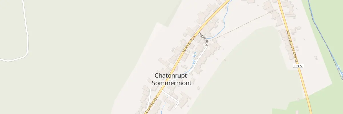 Plan du 39 Rue Grande Rue à Chatonrupt-Sommermont
