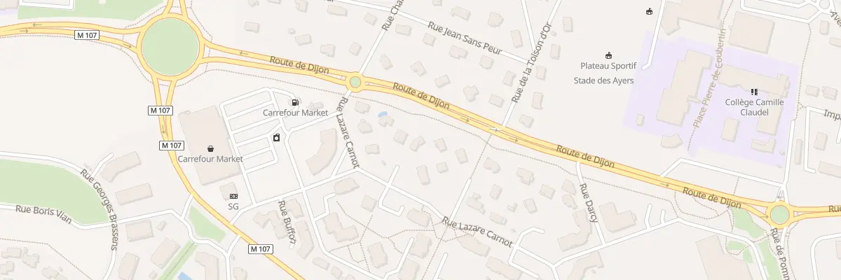 Plan du 38 Rue Lazare Carnot à Chevigny-Saint-Sauveur