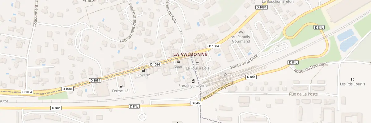Plan du 6 Pl de la Valbonne à Balan