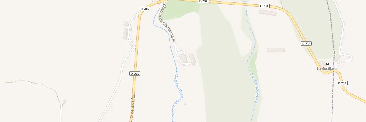 Plan du 5053 Chantemerle à Suze
