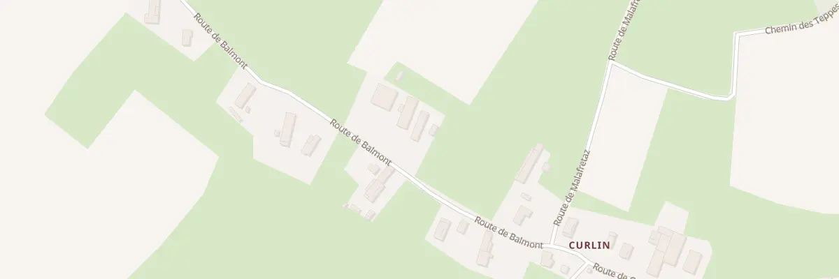 Plan du 180 Rte de Balmont à Saint-Martin-le-Châtel