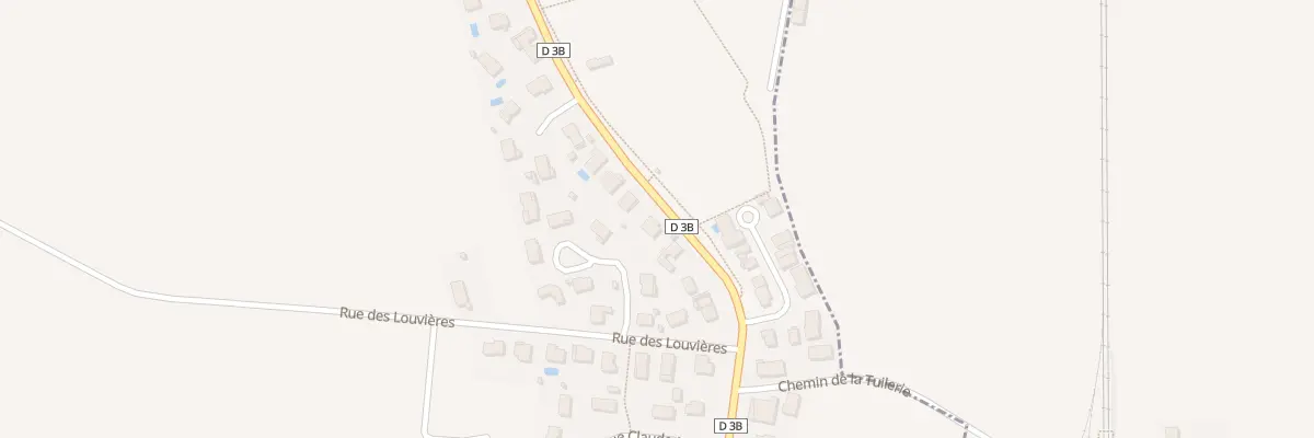 Plan du 21 Rte de Marsannay-le-Bois à Clénay