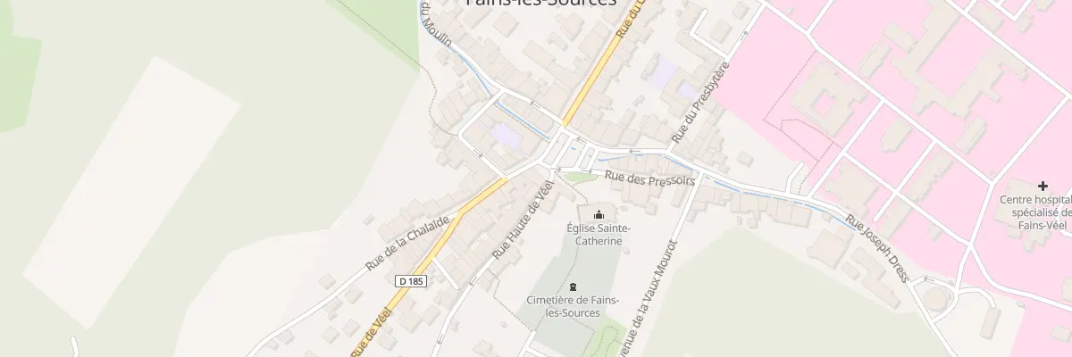 Plan du 1 Rue de Véel à Fains-Véel