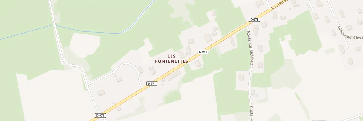 Plan du 796 Rue des Petits Bois à Bantanges