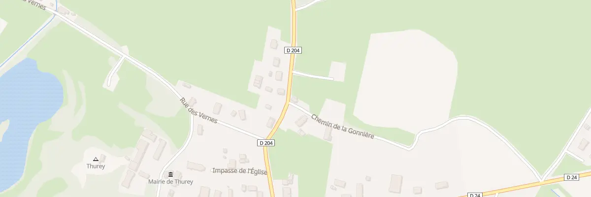 Plan du 1 Chem de la Gonniere à Thurey