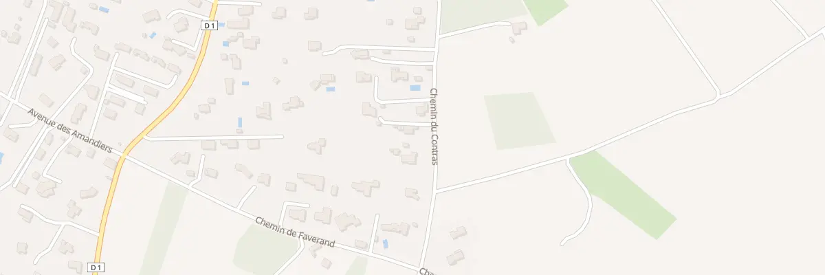 Plan du 608 Che du Contras à Mazan