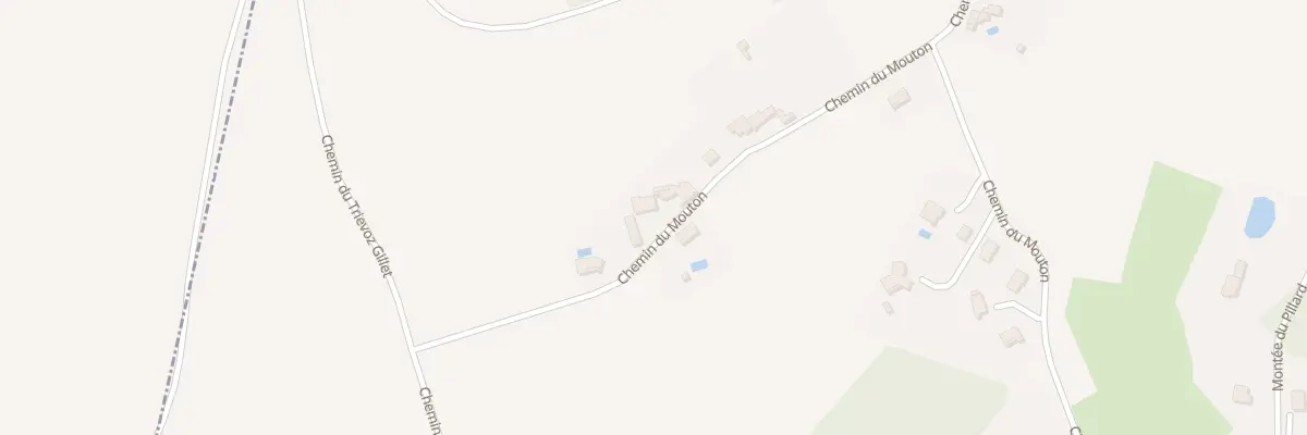 Plan du 9001 Chem du Mouton à Bonnefamille
