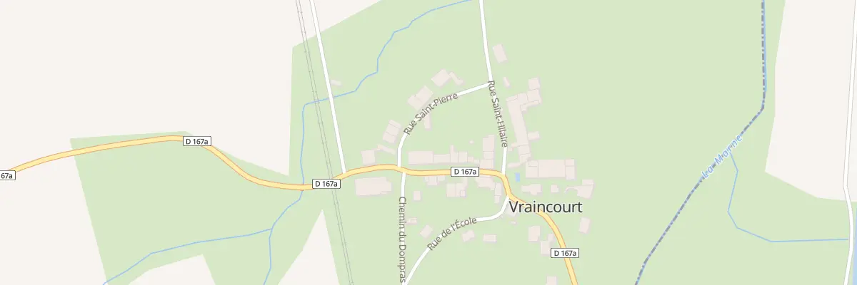 Plan du 22 Rue de la Forge à Vraincourt