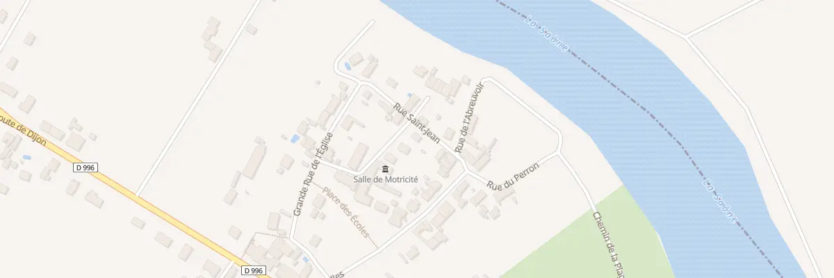 Plan du 1 Rue St Jean à Pouilly-sur-Saône
