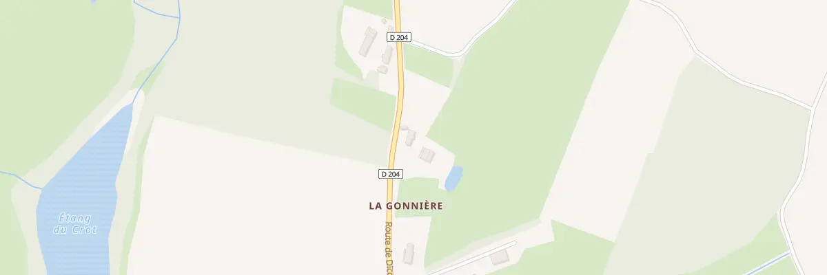 Plan du 10 Rte de Diconne à Thurey