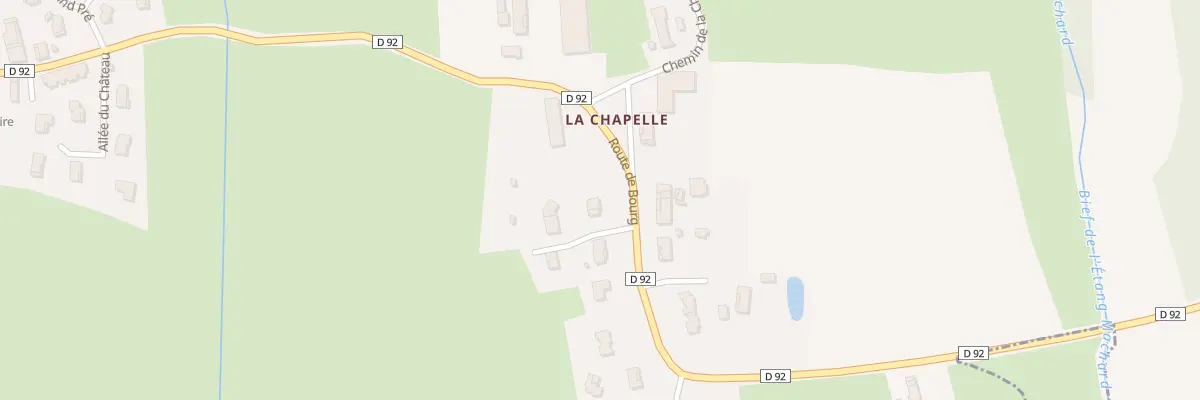 Plan du 36 Imp des Glycines à Saint-Martin-le-Châtel