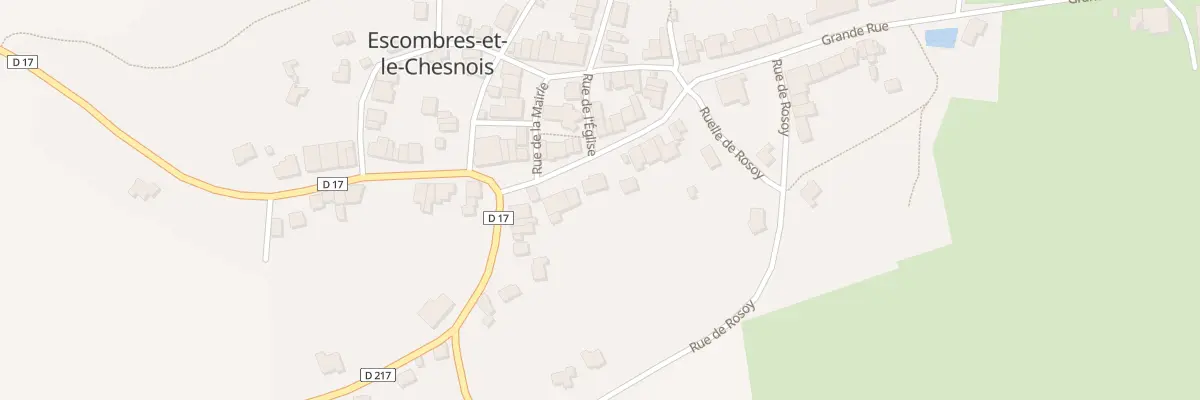 Plan du 4 Gr Grande Rue à Escombres-et-le-Chesnois