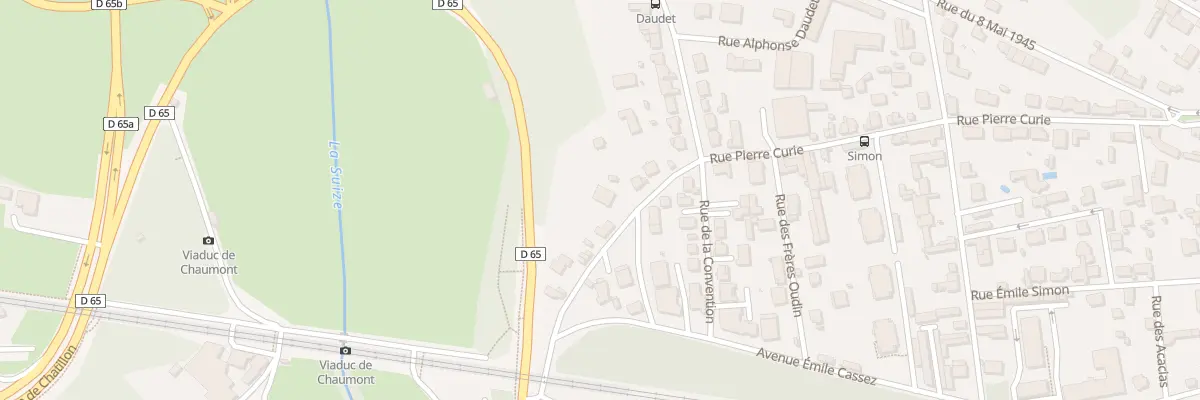 Plan du 124 Rue Pierre Curie à Chaumont