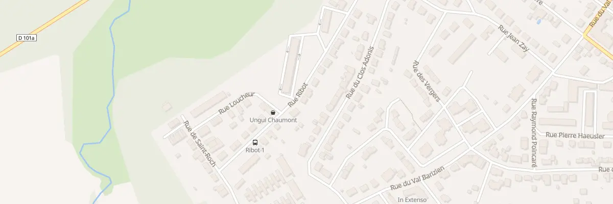 Plan du 35 Rue Ribot à Chaumont