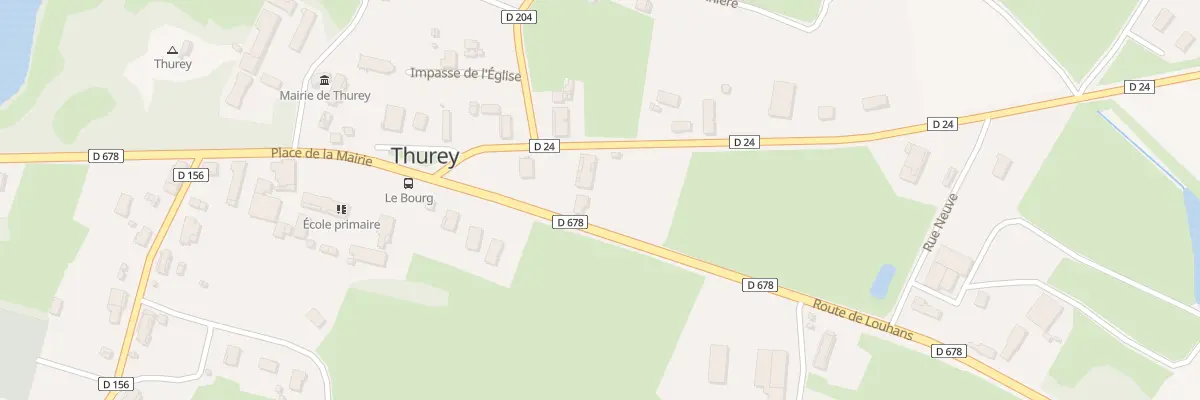Plan du 4 Rte de Saint-germain-du-bois à Thurey