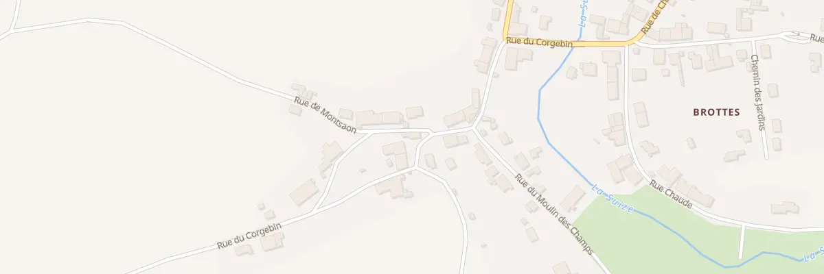 Plan du 24 Rue du Corgebin à Chaumont