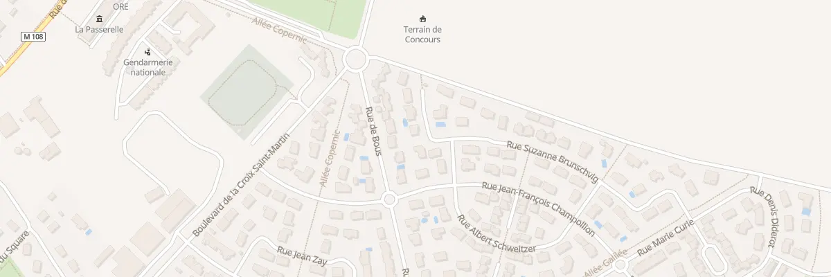 Plan du 7 Rue Suzanne Brunschvig à Quetigny