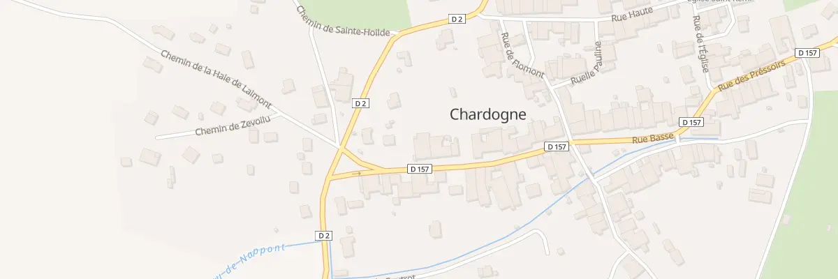 Plan du 18 Rue de la Petite Chardogne à Chardogne