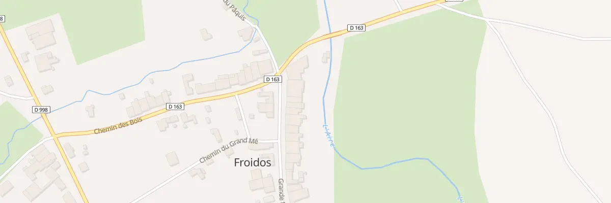 Plan du 5 Gr Grande Rue à Froidos