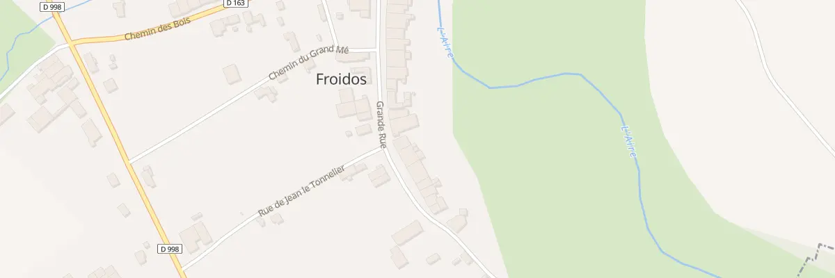 Plan du 27 Gr Grande Rue à Froidos
