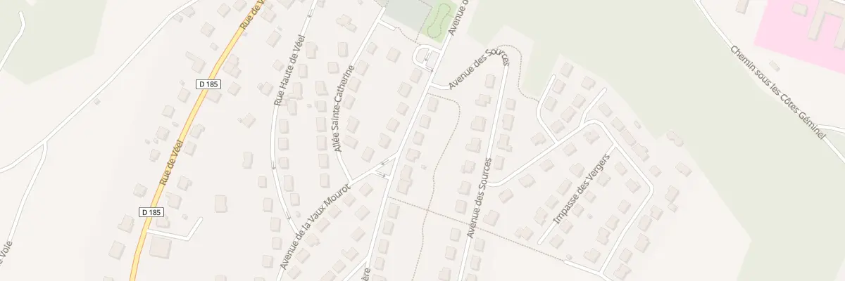 Plan du 5 Av de la Vaux Mourot à Fains-Véel